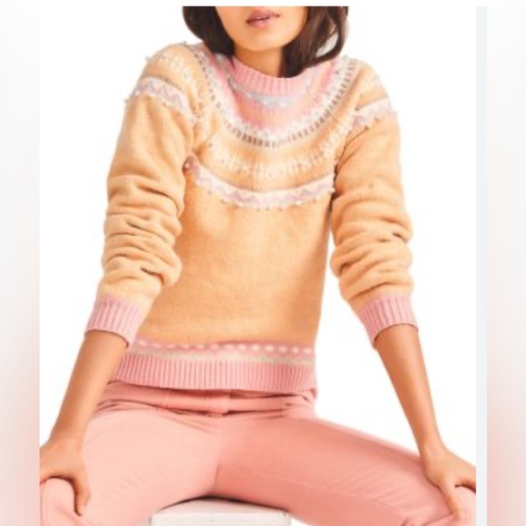 LoveShackFancy Crawley Birch Grove Sweater - Picture 2 of 11